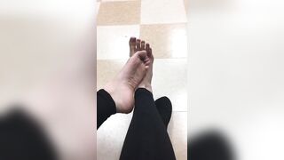 Public Feet: I need a real break from work #2