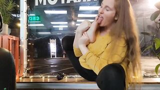 Public Feet: Almost caught twice in 25 seconds ♥️♥️ #1