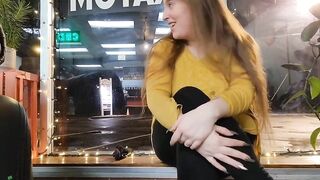 Public Feet: Almost caught twice in 25 seconds ♥️♥️ #4