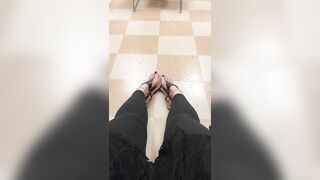 Public Feet: I saw them both take a look ;) wouldn’t you? #4