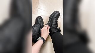 Public Feet: Are you a fan of my break room vids? #2