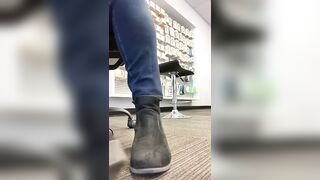 Public Feet: Long days at work really drain me ♥️♥️ №2 #2