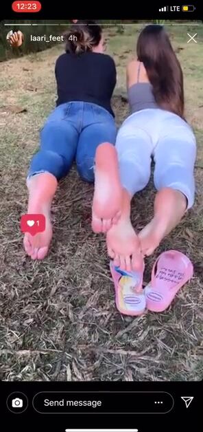 Brazilian girls feet