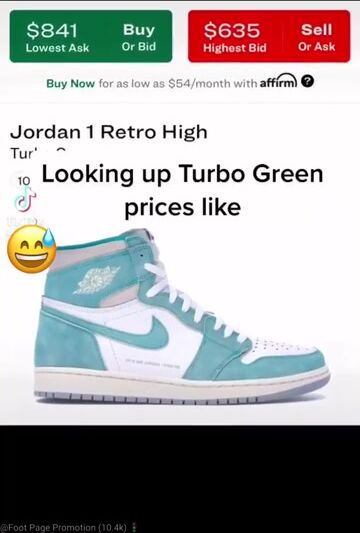 Girl gives footjob for pair of jordans and posts to tiktok