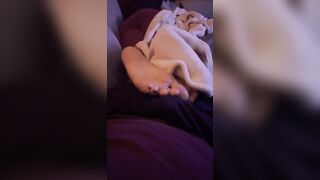 Feet: Watching TV together #4