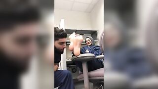 Feet: Hijab nurse pt 2 #4