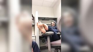 Feet: Hijab nurse pt 2 #2