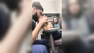 Feet: Hijab nurse pt 3 #2