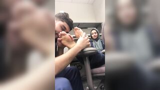 Feet: Hijab nurse pt 3 #3