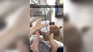 Peyton coffees. Feet????