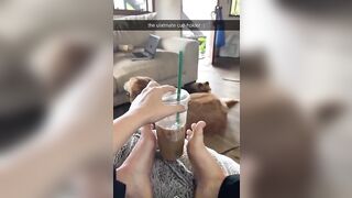 Feet: Peyton coffees. Feet♥️♥️ #2