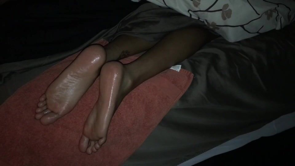 Sole fucking with huge cumshot on soles