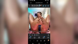 Feet: The infamous scammer ♥️♥️ she'll randomly reactivate her page or make a new after taking your money. Nice feet tho ♥️♥️♥️♥️‍♂️ #2