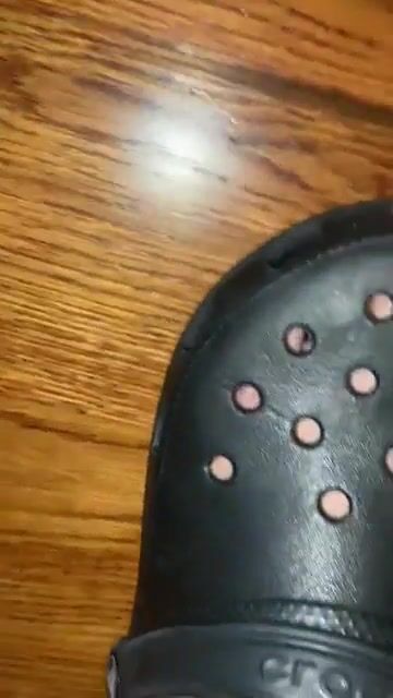 My crocs must be smelly ????