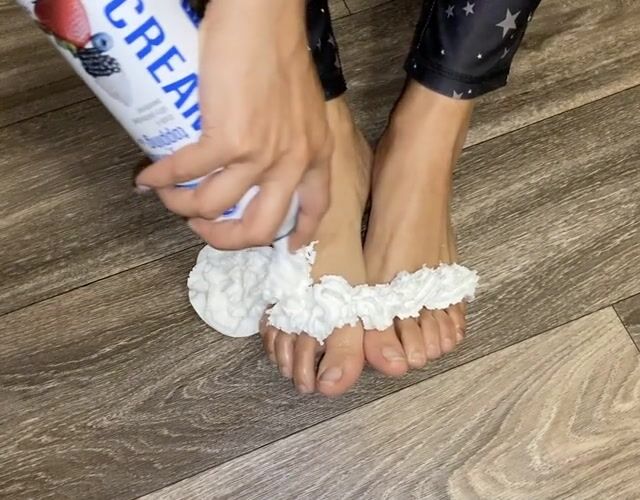 Dessert is served