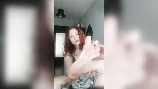 Women Sucking Their Toes: What would you do to my girlfriend? #1