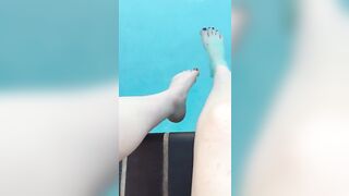 Feet: Toe wiggles underwater ♥️♥️♥️♥️ #2