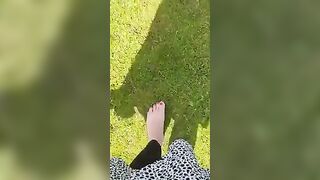 Feet: Walking on my shadow #2