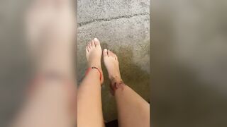 Feet: I need my pretty little feet sucked and fucked on ♥️♥️♥️♥️♥️♥️♥️♥️ #4