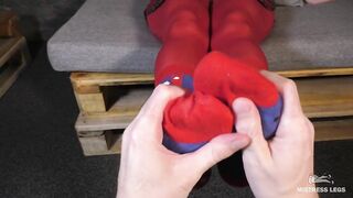 Feet: POV massage of my beautiful nylon feet #2