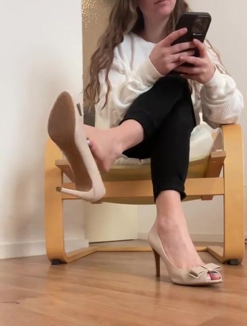 POV: we’re in the waiting room and I catch you staring at my feet..now what?????