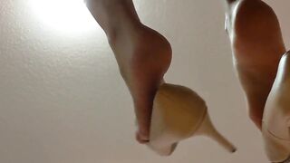 Feet: My computer isn't working, can you go under my desk and fix it? #3