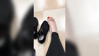 Feet: Tease my break room #3