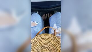 Feet: Would you suck my toes on my flight? #1