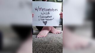 Feet: Hey, I'm real! ♥️♥️ #4