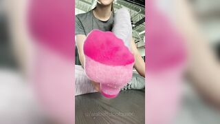 Feet: Taking my shoes and socks off at the gym ♥️♥️ What would you have done if you walked in on me? ♥️♥️ #4