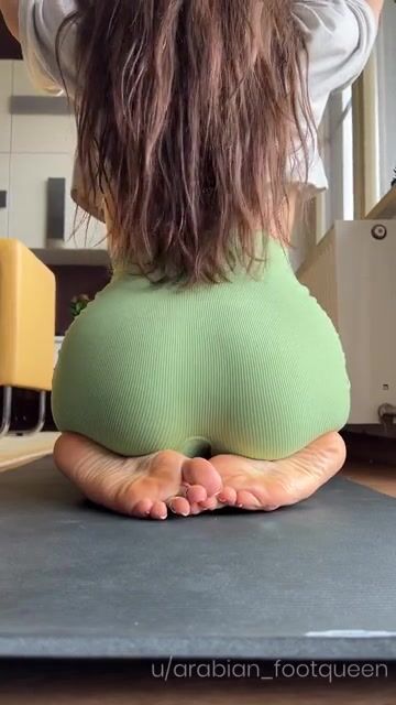 Don’t mind me, Just doing a bit of stretching. You can stare at my soles though