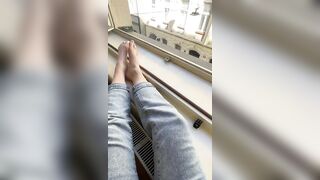 Feet: Cum sit with me♥️♥️? #1