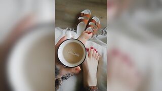 Feet: Coffeetime ♡ #4