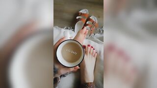 Feet: Coffeetime ♡ #3