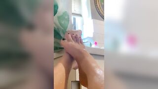 Feet: Bath feet ♥️♥️ #4