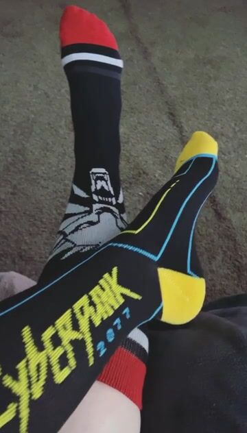 Do you like my new socks?