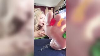 Feet: A sweet treat on Saturday for you #4