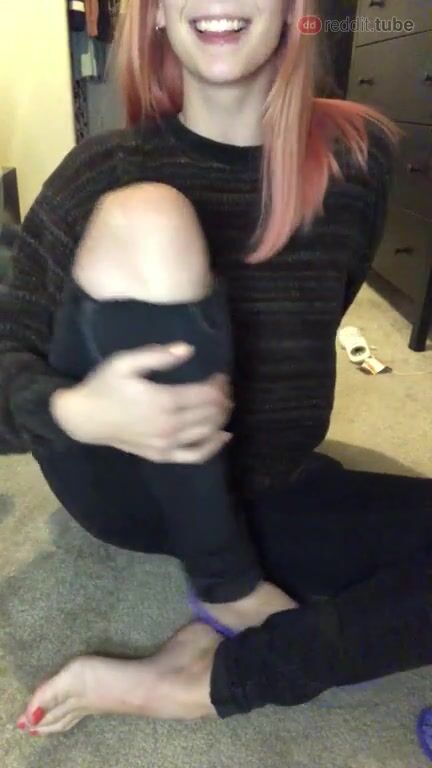 That feeling when you can finally take your socks off after a long day ????