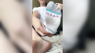 Feet: My first sock peel! #4