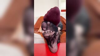 Feet: Everything about this is just so satisfying♥️♥️ You can tell I feel the scent is too♥️♥️ #4