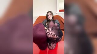 Feet: Everything about this is just so satisfying♥️♥️ You can tell I feel the scent is too♥️♥️ #3