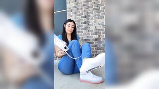 Feet: My feet are sore from a busy Sunday, offer me a foot rub? ♥️♥️ with your tongue ♥️♥️ ♥️♥️ #2