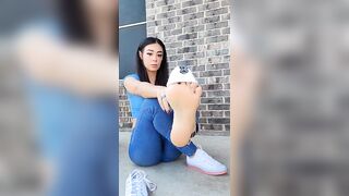 Feet: My feet are sore from a busy Sunday, offer me a foot rub? ♥️♥️ with your tongue ♥️♥️ ♥️♥️ #3