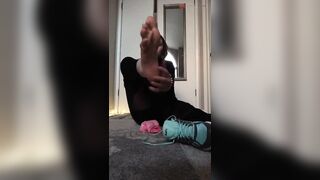 Feet: My one of my favorite parts after a work out ♥️♥️ #4