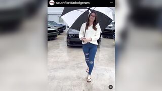 Would you suck on those toes after she been walking around in those sandals for 8 hours in the rain